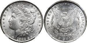 1 Доллар США (1776 - ) Серебро 