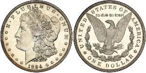 1 Доллар США (1776 - ) Серебро 