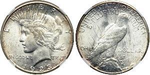 1 Доллар США (1776 - ) Серебро 