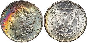 1 Доллар США (1776 - ) Серебро 