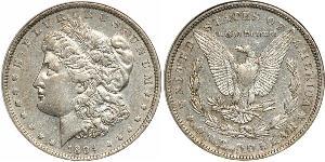 1 Доллар США (1776 - ) Серебро 