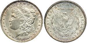 1 Доллар США (1776 - ) Серебро 