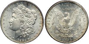 1 Доллар США (1776 - ) Серебро 