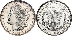 1 Доллар США (1776 - ) Серебро 
