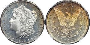 1 Доллар США (1776 - ) Серебро 