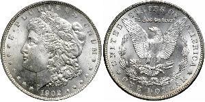 1 Доллар США (1776 - ) Серебро 