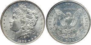1 Доллар США (1776 - ) Серебро 