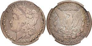 1 Доллар США (1776 - ) Серебро 