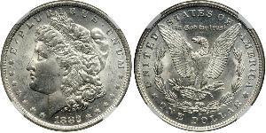 1 Доллар США (1776 - ) Серебро 