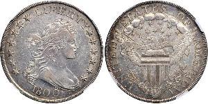 1 Доллар США (1776 - ) Серебро Anne Willing Bingham (1764-1801)