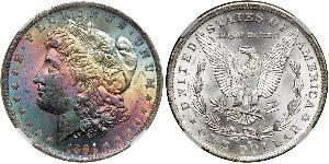 1 Доллар США (1776 - ) Серебро 