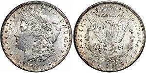 1 Доллар США (1776 - ) Серебро 