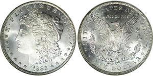 1 Доллар США (1776 - ) Серебро 