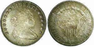 1 Доллар США (1776 - ) Серебро Anne Willing Bingham (1764-1801)