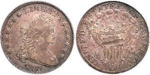 1 Доллар США (1776 - ) Серебро Anne Willing Bingham (1764-1801)