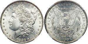 1 Доллар США (1776 - ) Серебро 