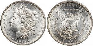 1 Доллар США (1776 - ) Серебро 