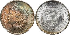 1 Доллар США (1776 - ) Серебро 