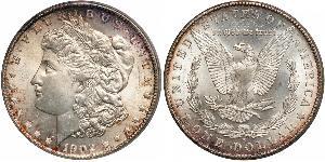 1 Доллар США (1776 - ) Серебро 
