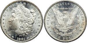1 Доллар США (1776 - ) Серебро 