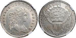 1 Доллар США (1776 - ) Серебро Anne Willing Bingham (1764-1801)