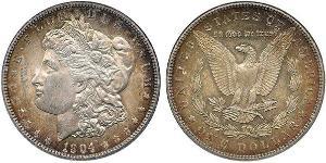 1 Доллар США (1776 - ) Серебро 