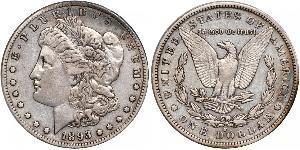 1 Доллар США (1776 - ) Серебро 