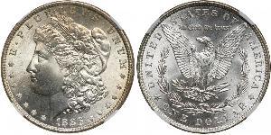 1 Доллар США (1776 - ) Серебро 