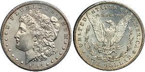 1 Доллар США (1776 - ) Серебро 