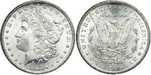 1 Доллар США (1776 - ) Серебро 