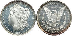 1 Доллар США (1776 - ) Серебро 