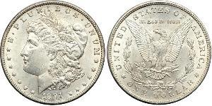 1 Доллар США (1776 - ) Серебро 
