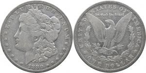 1 Доллар США (1776 - ) Серебро 