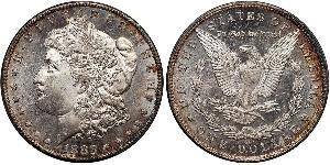 1 Доллар США (1776 - ) Серебро 