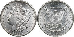 1 Доллар США (1776 - ) Серебро 