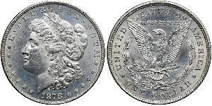 1 Доллар США (1776 - ) Серебро 