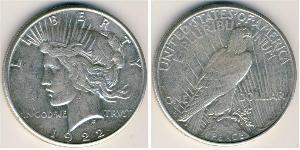1 Доллар США (1776 - ) Серебро 