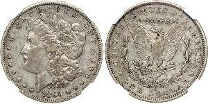 1 Доллар США (1776 - ) Серебро 
