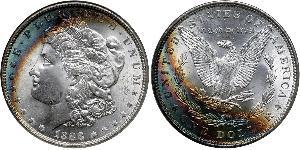 1 Доллар США (1776 - ) Серебро 