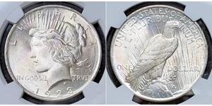 1 Доллар США (1776 - ) Серебро 