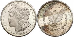 1 Доллар США (1776 - ) Серебро 