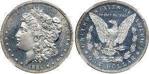 1 Доллар США (1776 - ) Серебро 