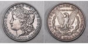 1 Доллар США (1776 - ) Серебро 