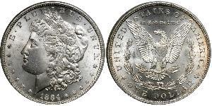 1 Доллар США (1776 - ) Серебро 