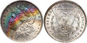 1 Доллар США (1776 - ) Серебро 
