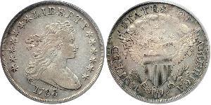 1 Доллар США (1776 - ) Серебро Anne Willing Bingham (1764-1801)