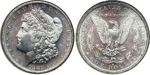 1 Доллар США (1776 - ) Серебро 