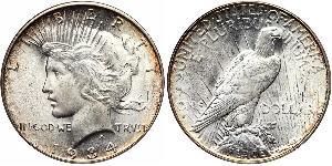 1 Доллар США (1776 - ) Серебро 