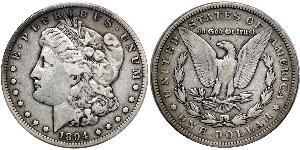 1 Доллар США (1776 - ) Серебро 