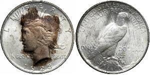 1 Доллар США (1776 - ) Серебро 